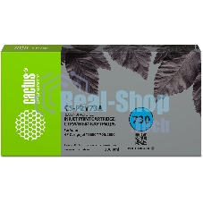 Картридж струйный Cactus CS-P2V73A №730 фото черный (300мл) для HP Designjet T1600/1700/2600
