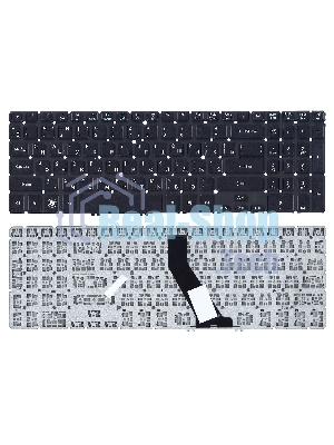 Клавиатура для ноутбука Acer Aspire V5, V5-5 M5-581T черная с подсветкой