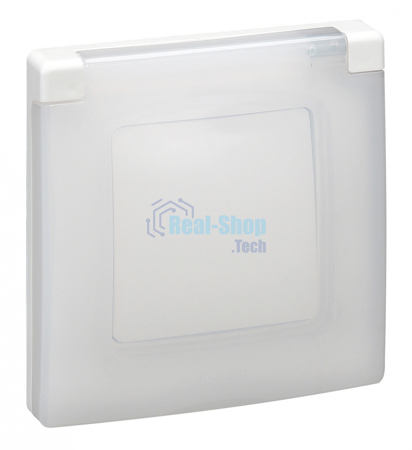 Рамка 1-м Etika IP44 с защ. крышкой белый Legrand 672550