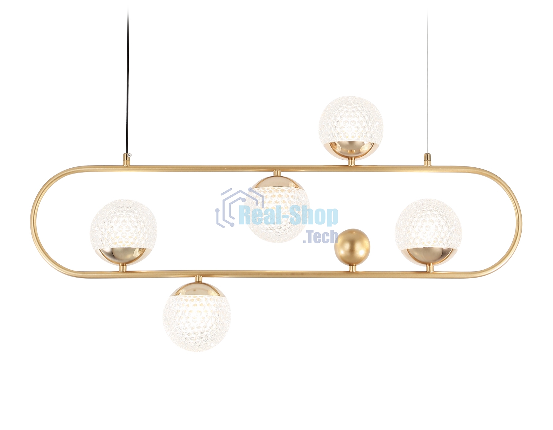 Светильник Ambrella light TR5433/5 GD золото G9/5 max 40W 780*110*1000