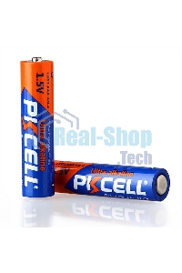 Щелочной/алкалиновый элемент питания PKCELL LR03-4B тип - AAА 4 шт в блистере