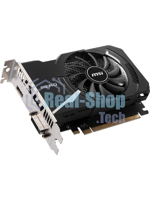 Видеокарта MSI PCIE16 GT1030 2GB GDDR4 GT 1030 AERO ITX 2GD4 OC