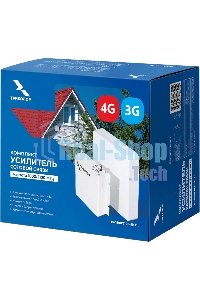 Усилитель сигнала Триколор TR-1800/2100-50-kit 10м двухдиапазонная белый (046/91/00053737)