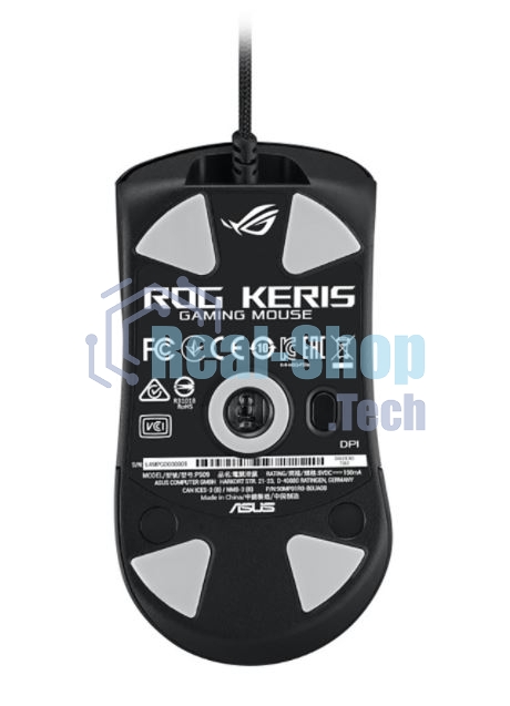 Мышь проводная ASUS ROG Keris черный, 16000 dpi, USB, кнопки - 7