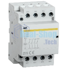 Контактор модульный КМ63-40М AC/DC IEK MKK21-63-40 IEK