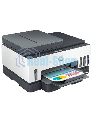 МФУ струйное HP Smart Tank 750 AiO, А4, цветной, печ. до 15/9 стр/мин., скан. до 8 стр/мин., 4800x1200 dpi (печ.), 1200x1200 dpi (скан.), Bluetooth, USB, Wi-Fi
