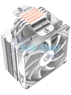 Кулер ID-COOLING SE-224-XTS ARGb белый 120мм алюминий/медь 1500rpm 29db 4-pin 220W 151мм