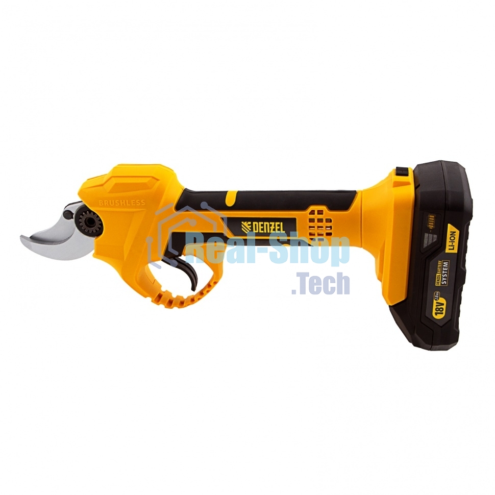 Секатор аккумуляторный Denzel CP-30, 18В Li-Ion