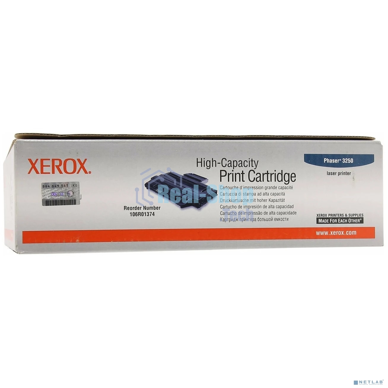 Картридж лазерный Xerox 106R01374 черный для Phaser 3250 5000 стр. (channels)