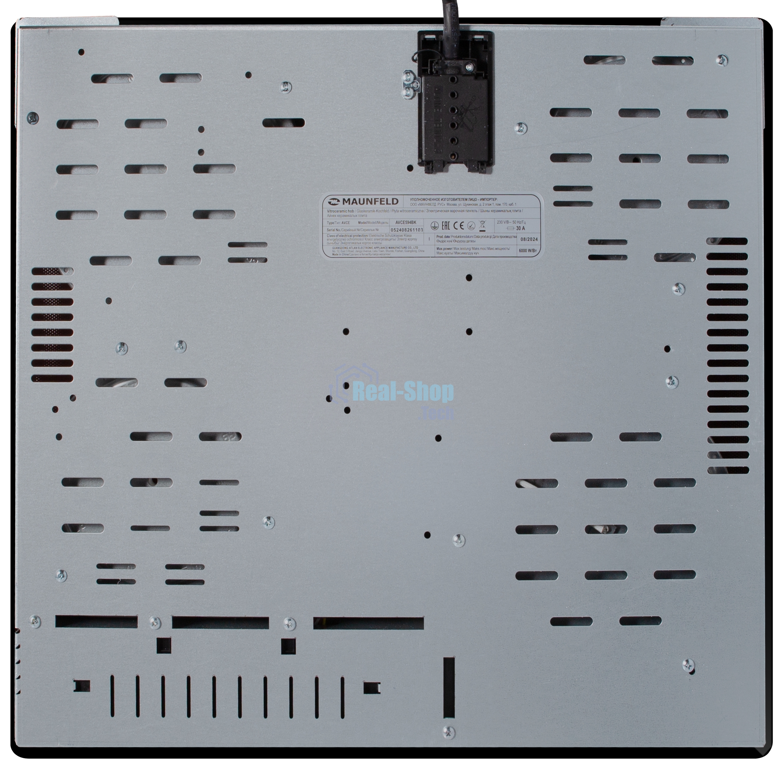 Электрическая варочная панель Maunfeld AVCE453BK