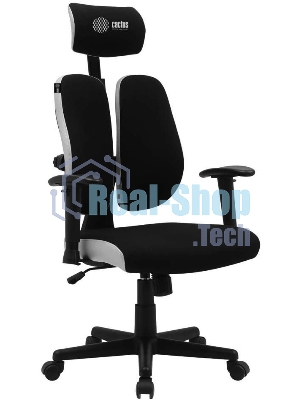 Кресло Cactus CS-CHR-MC03-BKGY черный, сетка