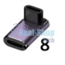 Переходник USB 4 Type-C угловой тип 7