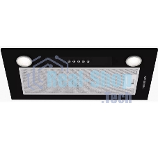 Вытяжка встраиваемая Kuppersberg Inlinea 52 BX черный/серебристый, 52 см, 1300 м³/ч, 41 дБ