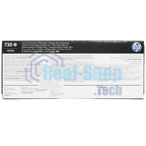 Картридж струйный HP 730 300мл голубой Ink Cartridge