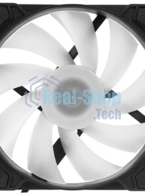 Вентилятор для корпуса Digma DFAN-FRGb1 черный, 120 мм, 1200 об/мин, 23 дБ, 4 pin