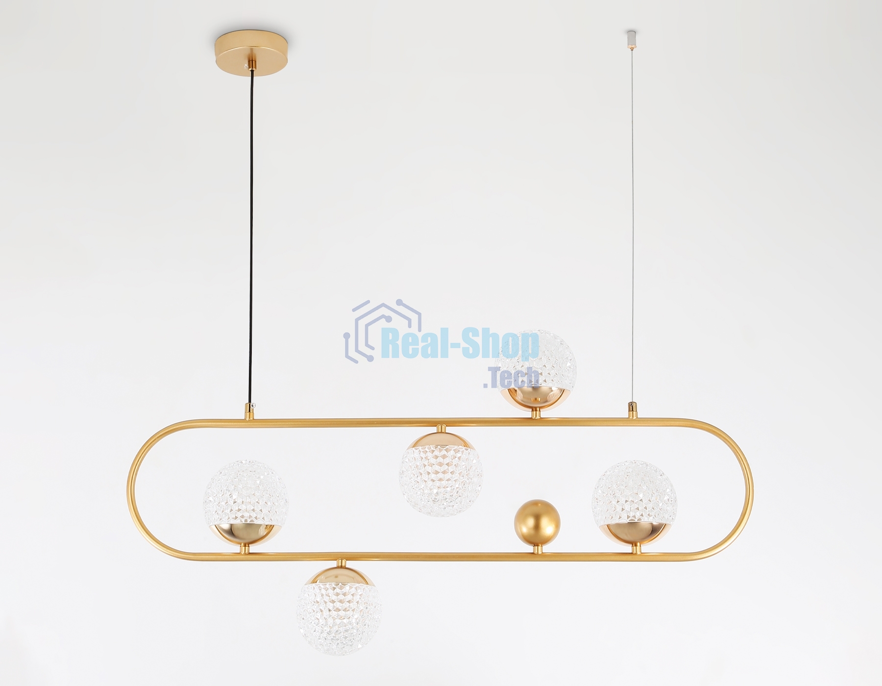 Светильник Ambrella light TR5433/5 GD золото G9/5 max 40W 780*110*1000