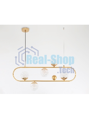 Светильник Ambrella light TR5433/5 GD золото G9/5 max 40W 780*110*1000