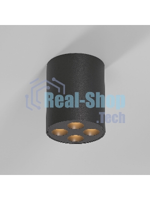 25111/LED 7W 3000K / Светильник потолочный светодиодный / черный