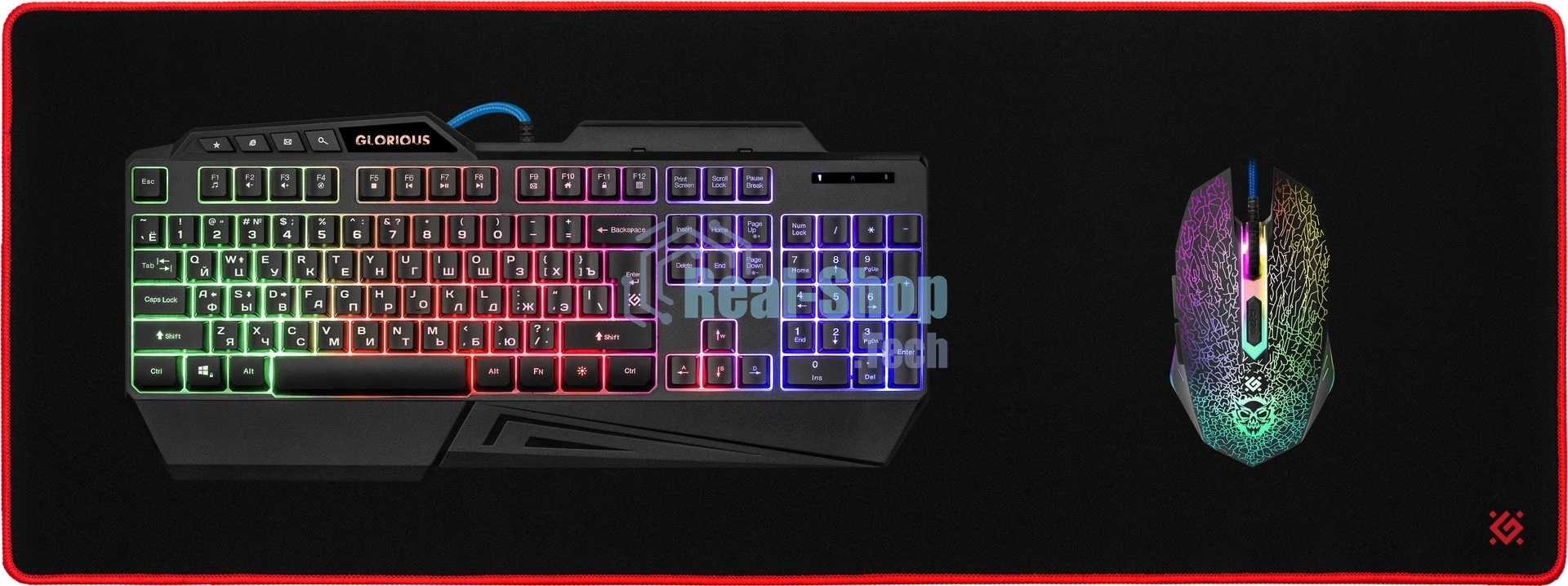 Коврик для мышки Defender ULTRA REDRAGON