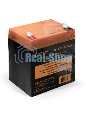 Батарея для ИБП ExeGate HR 12-5 (12V 5Ah 1221W, клеммы F1)