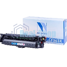 Картридж лазерный NVPrint совместимый НР CF363X Magenta для LJ Color M552/M553 (9500k)