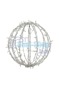 Шар светодиодный Neon-night 230V, диаметр 50 см, 200 светодиодов, эффект мерцания, цвет белый