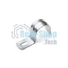 Скоба крепежная однолапковая Fortisflex СМО d19-20мм метал. оцинк. (уп.100шт)