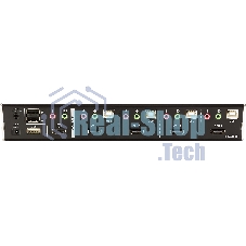 Переключатель, электрон., KVM+Audio+USB 2.0, 1 user USB+HDMI => 4 cpu USB+HDMI, соШнур. USB 2х1.8м., настол., исп.стандарт, без OSD, некаскад.. CUBIQ 4 PORT HDMI KVMP SWITCH W/1.8M