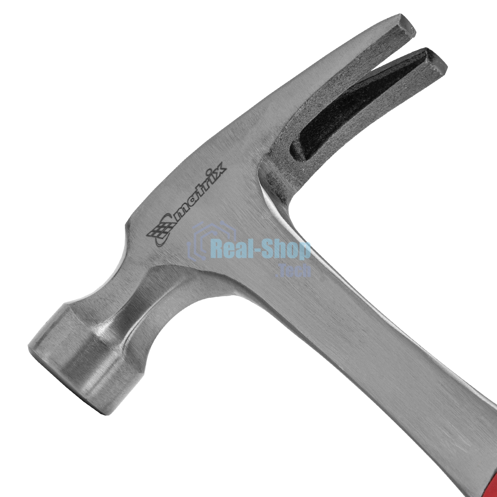 Молоток Matrix гвоздодер 570 г цельнометаллический двухкомпонентная рукоятка