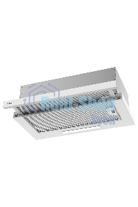 Вытяжка встраиваемая Evelux TEL 60 W белый, 60 см, 670 куб. м/ч, 46 дБ