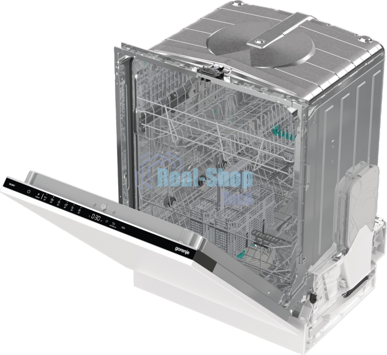 Встраиваемая посудомоечная машина Gorenje GV642E90, черный, 59.8 см, 13 компл., 47 дБ, класс A++
