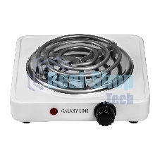 Плита настольная электрическая Galaxy Line GL 3003, белый, электрическая, 1000 Вт