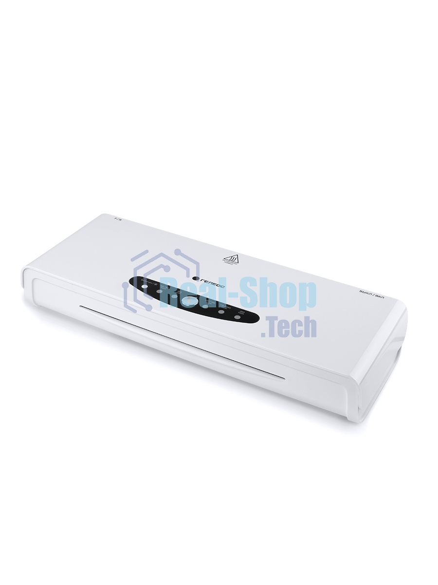 Ламинатор Heleos ЛМА44В белый/черный A4 (60-250мкм) 30 см/мин (4 вал.) хол.лам. лам.фото реверс