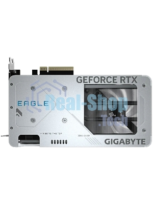 Видеокарта Gigabyte GeForce RTX 5060 Ti Eagle OC Ice, NVIDIA RTX 5060 Ti, 8 ГБ GDDR7, 128 бит, PCI-e 5.0, 1xHDMI, 3xDP, 2617 МГц