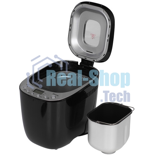 Хлебопечка Centek CT-1418 серебристый, 650 Вт, 0.9 кг, 12 программ