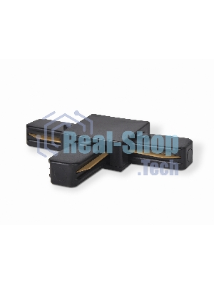 GL7078 BK черный коннектор Т-образный однофазный для соединения трековых шинопроводов