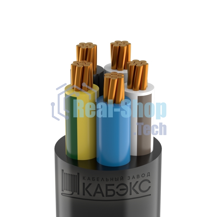 Кабель силовой ВВГнг(А)-LSLTx 5x25 мк(N, PE)-0.66 Кабэкс