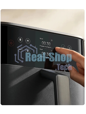 Аэрогриль Xiaomi Dual Zone Air Fryer 12L черный, 2800 Вт, 12 л, сенсор, 14 программ