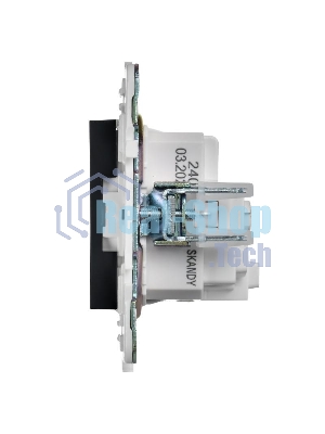 Розетка IEK SKANDY SK-R04G (SK-R14-16-K53) с заземлением, с защитными шторками 16А, графит