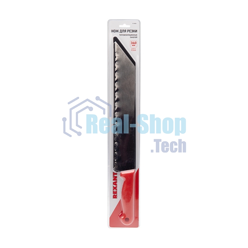 Нож для резки теплоизоляционных панелей Rexant лезвие 340 мм