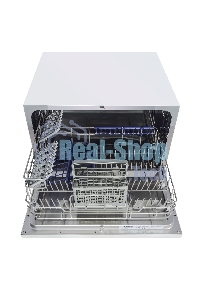 Посудомоечная машина Maunfeld MLP 06S, белый, 55 см, 6 компл., 49 дБ, класс A+