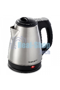 Чайник электрический Scarlett SC-EK21S25 1.5л. 1350Вт серебристый (корпус: нержавеющая сталь)