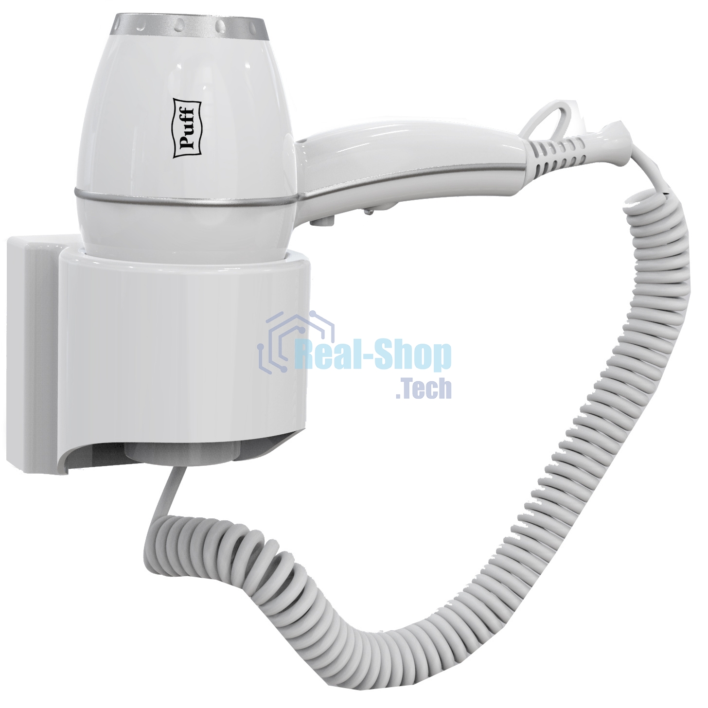 Фен Puff 1800 1800Вт белый