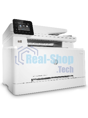 МФУ лазерное HP Color LaserJet Pro M283fdw (7KW75A), A4, цветной, печ. до 21 стр/мин., скан. до 26 стр/мин. (ч/б) 22 стр/мин. (цвет), 600 x 600 dpi (печать) 300x300dpi (скан), USB, RJ-45, Wi-Fi, Air Print, Mopria