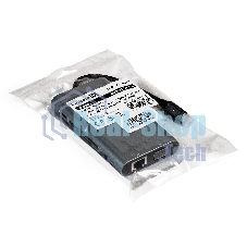 USB-концентратор ExeGate EX293985RUS DUB-31C/MAX (кабель-адаптер USB Type-C --> 3xUSB3.0 + Card Reader + PD 100W + HDMI 4K@30Hz + VGA + Audio + Lan RJ45 10/100/1000Mb, Plug&Play, серый)
