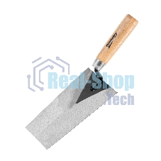 Кельма отделочника стальная Sparta 160 мм, деревянная ручка