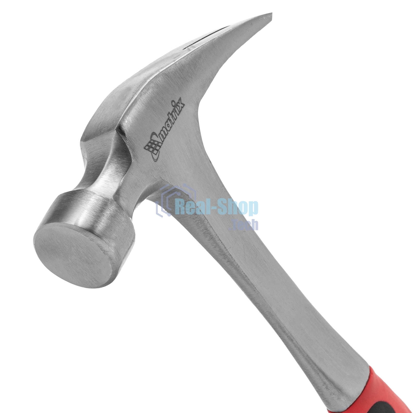 Молоток Matrix гвоздодер 570 г цельнометаллический двухкомпонентная рукоятка