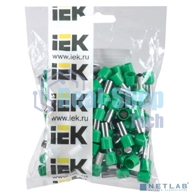 Наконечник-гильза изол. Е1612 (уп.100шт) ИЭК UGN10-016-08-12