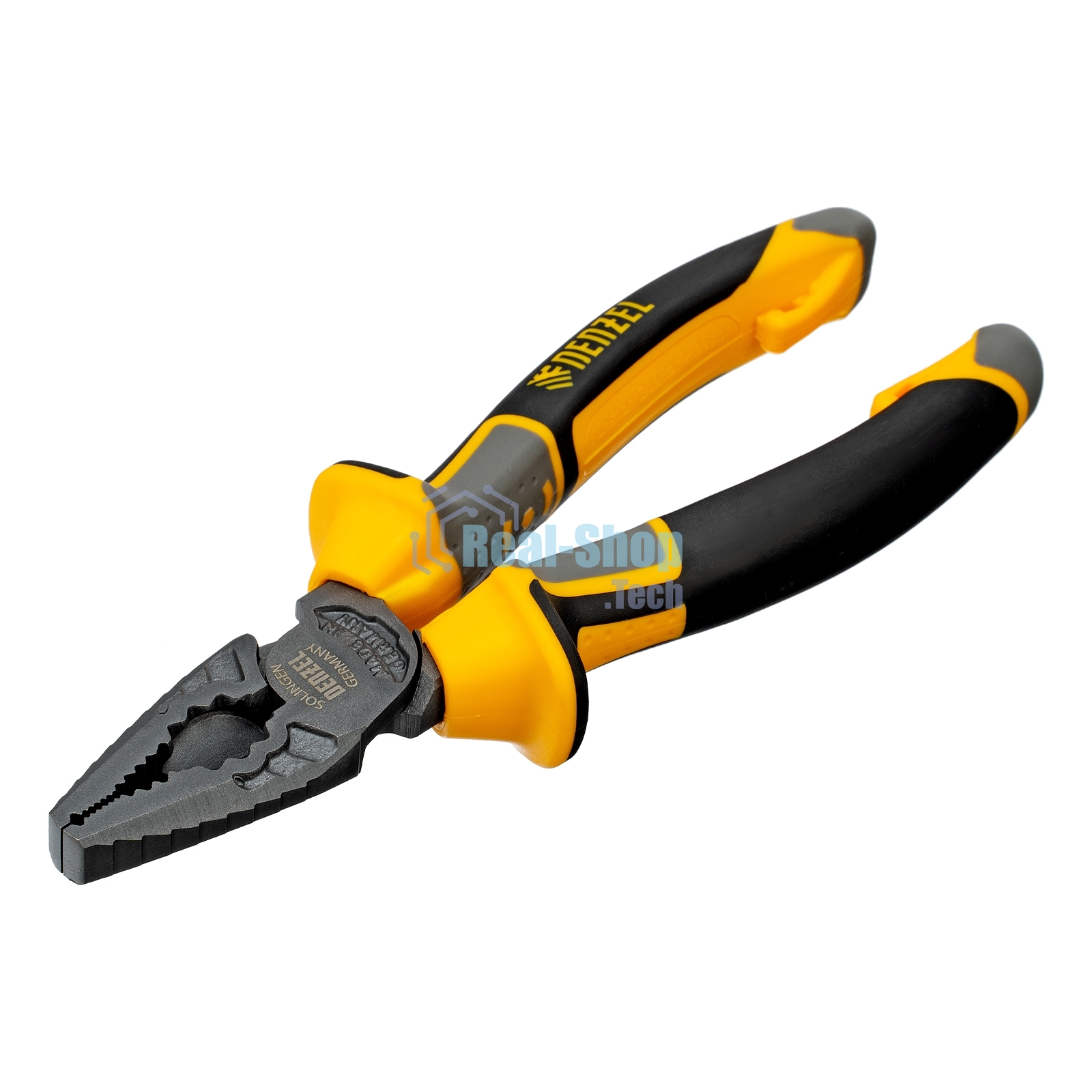 Плоскогубцы комбинированные Denzel 165 мм, трехкомпонентные рукоятки