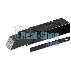 Лезвие Olfa EXCEL черный сегментированное, 8 сегментов, 18 мм, 50 шт, в боксе